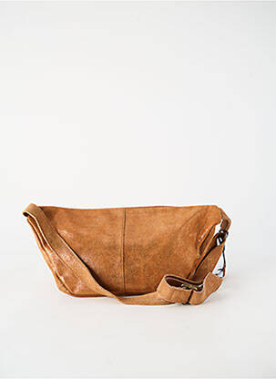 Sac marron PIECES femme