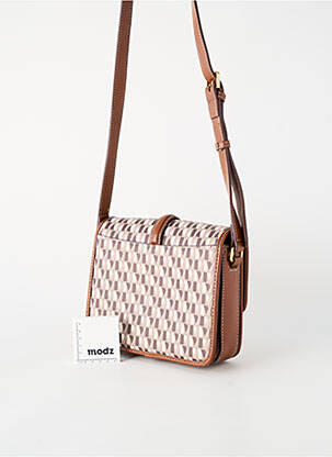 Sac bandoulière marron MANGO femme