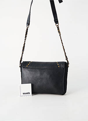 Sac bandoulière noir PIECES femme