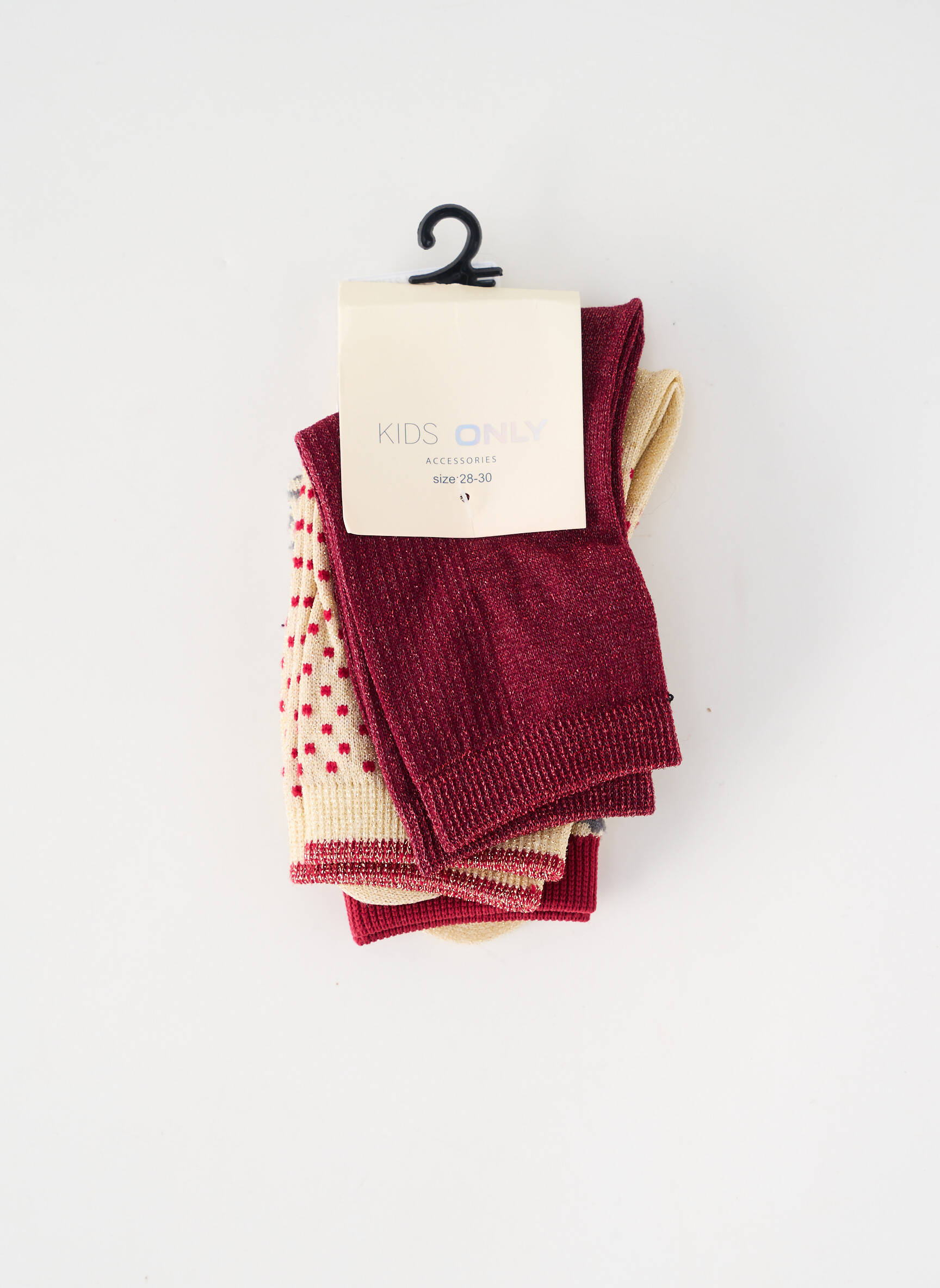 Chaussettes rouge ONLY fille