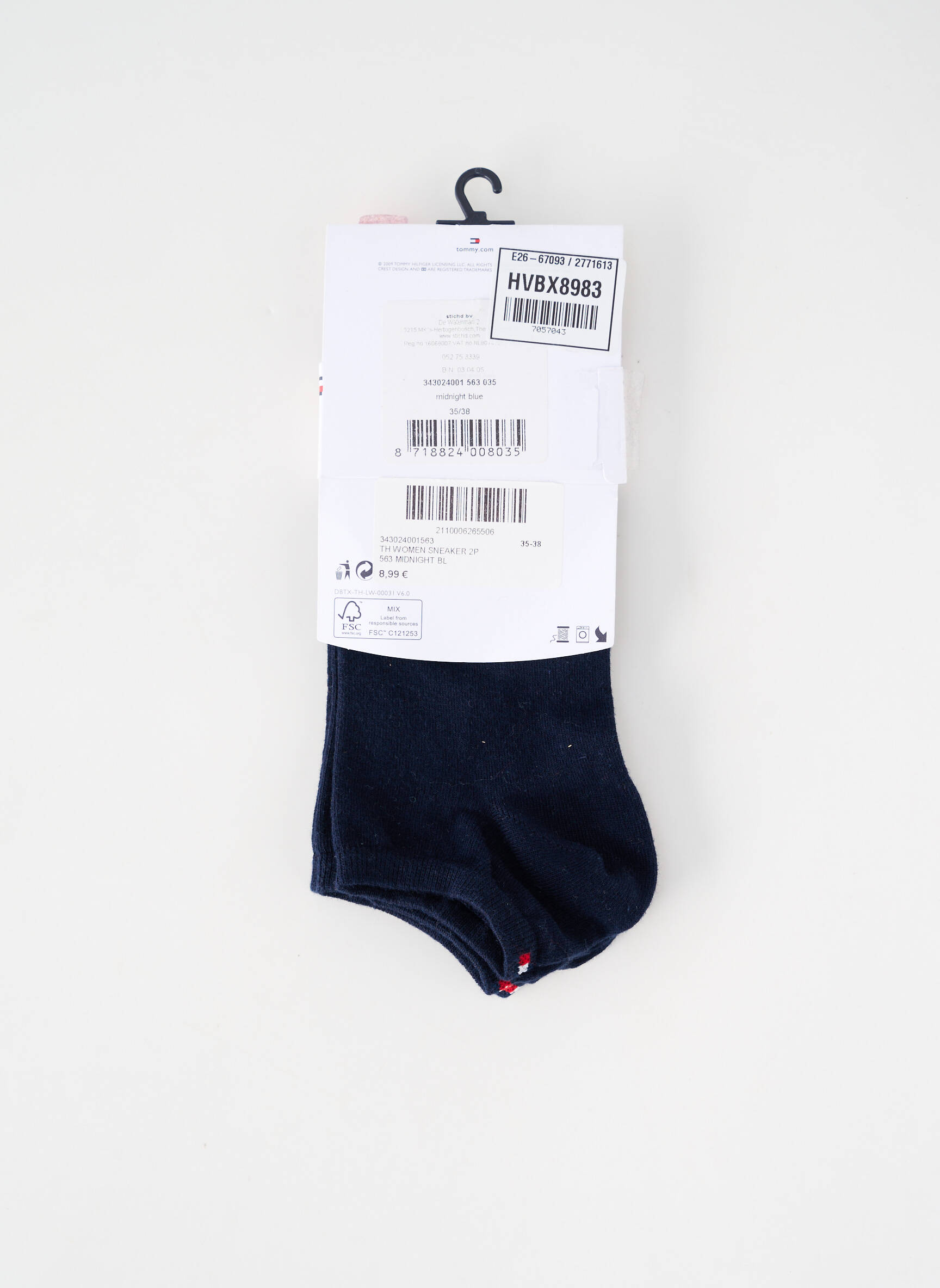 Chaussettes bleu TOMMY HILFIGER homme