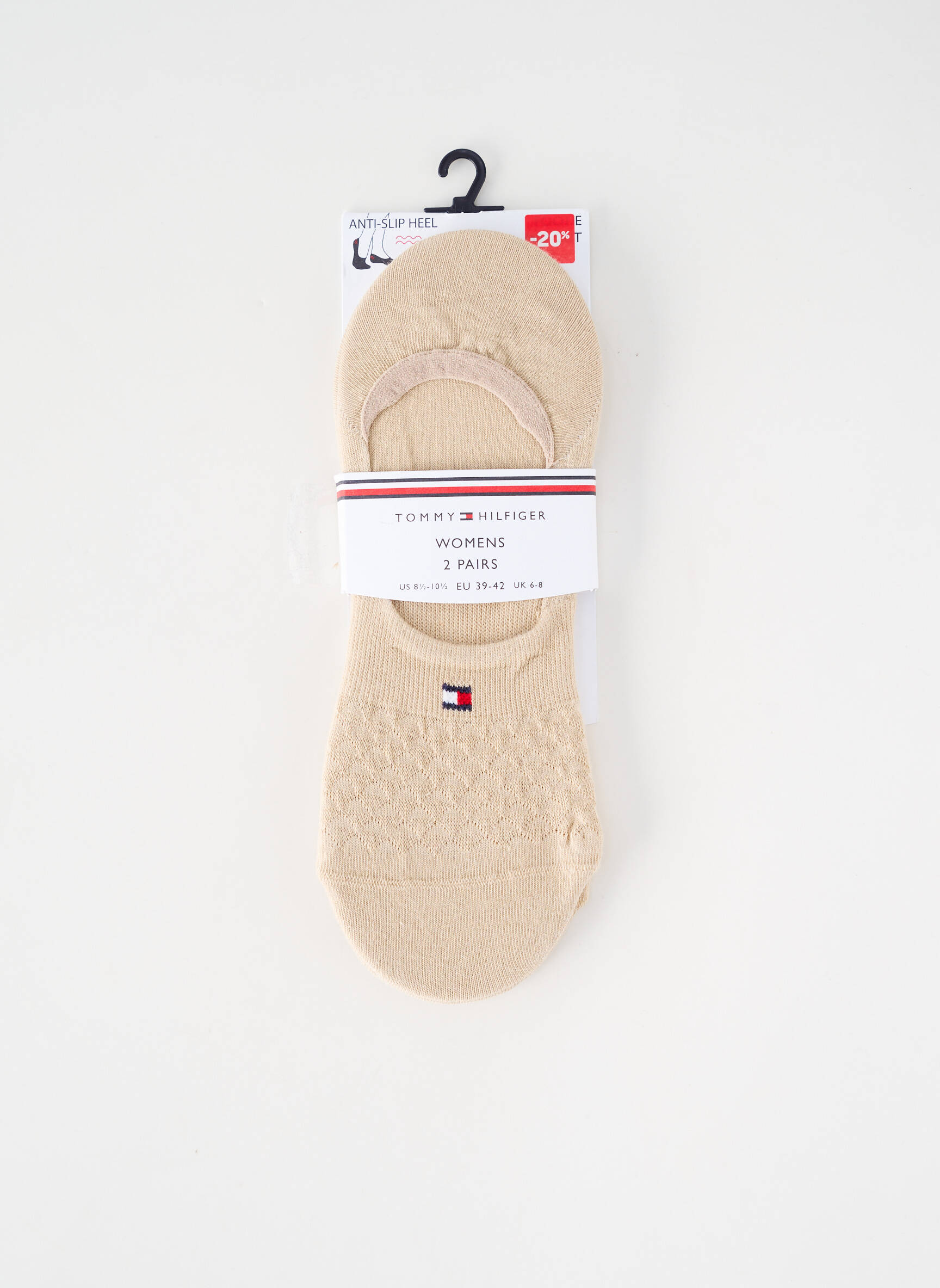 Chaussettes beige TOMMY HILFIGER femme