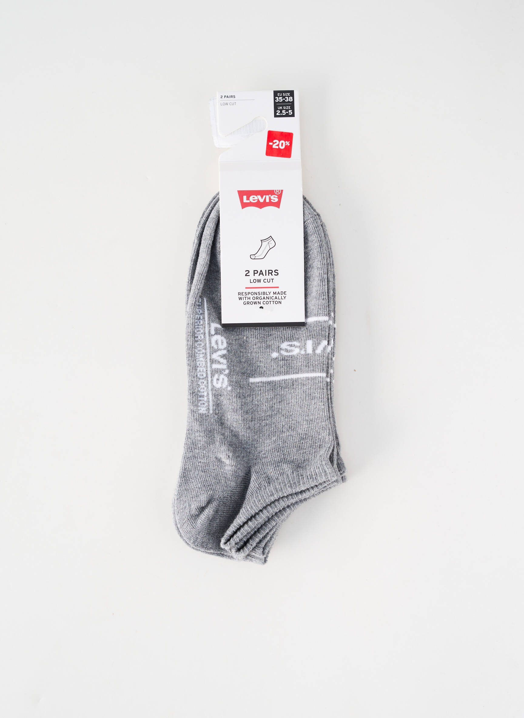 Chaussettes gris LEVI'S femme