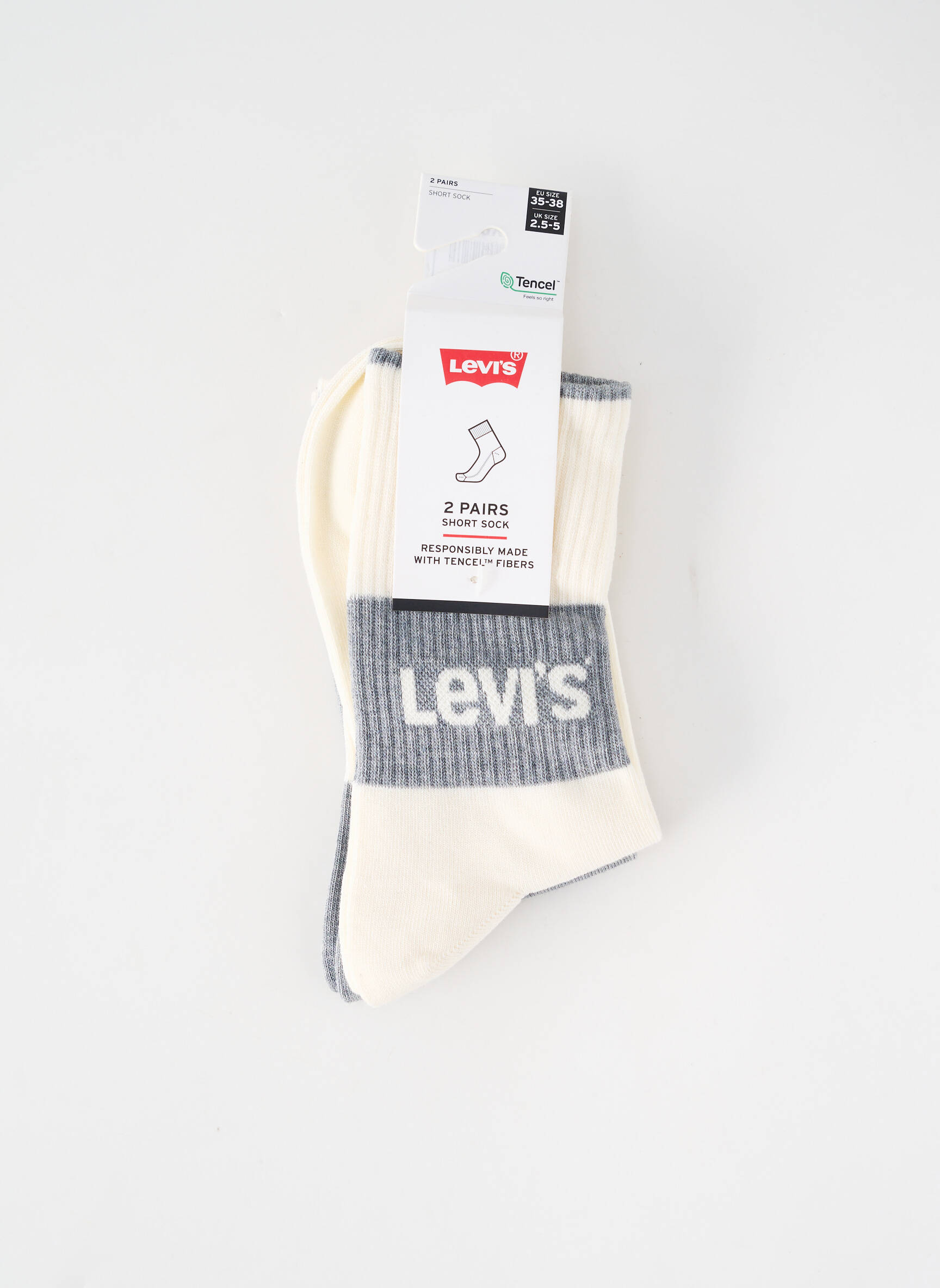 Chaussettes gris LEVI'S femme
