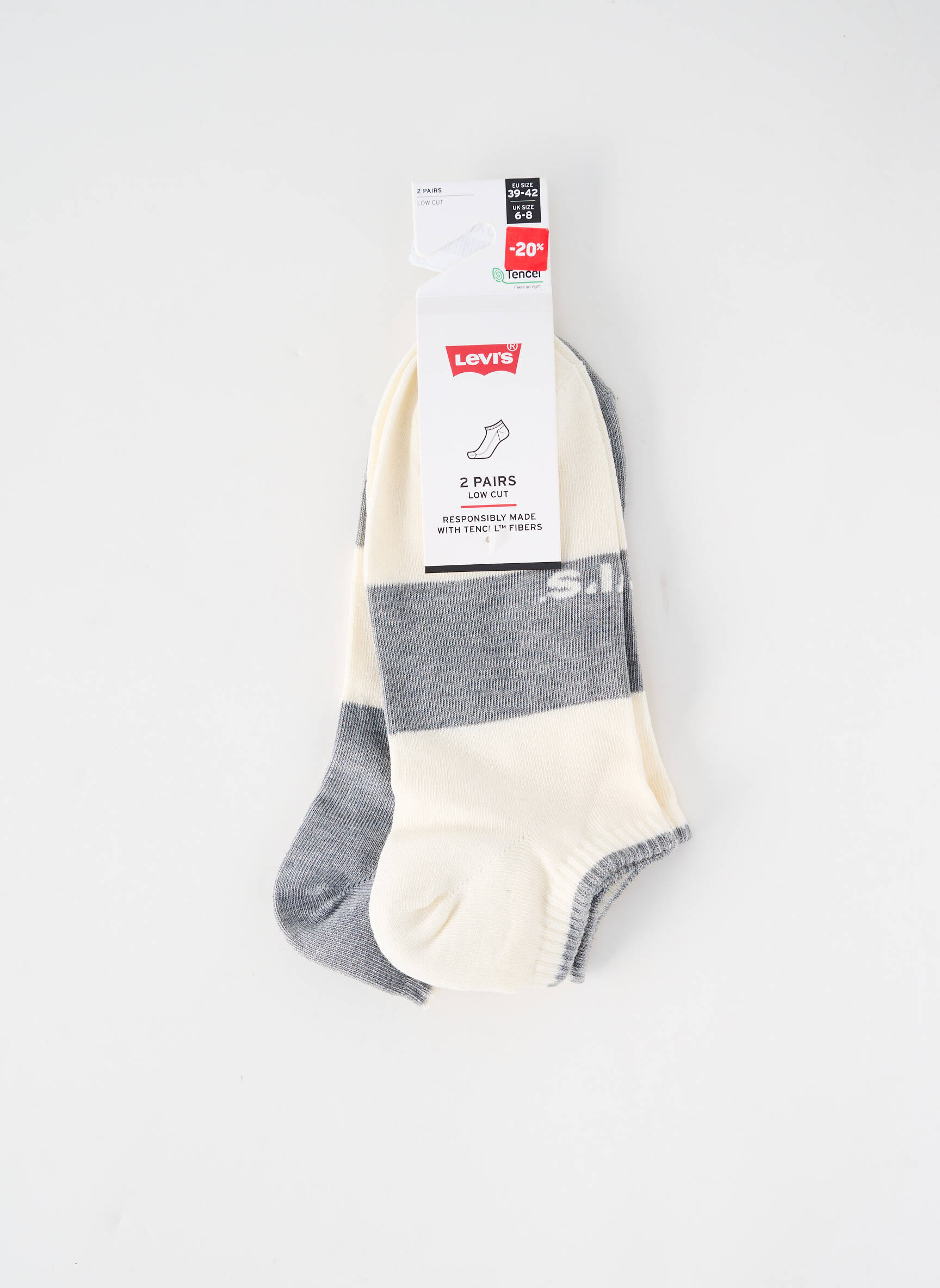 Chaussettes gris LEVI'S femme