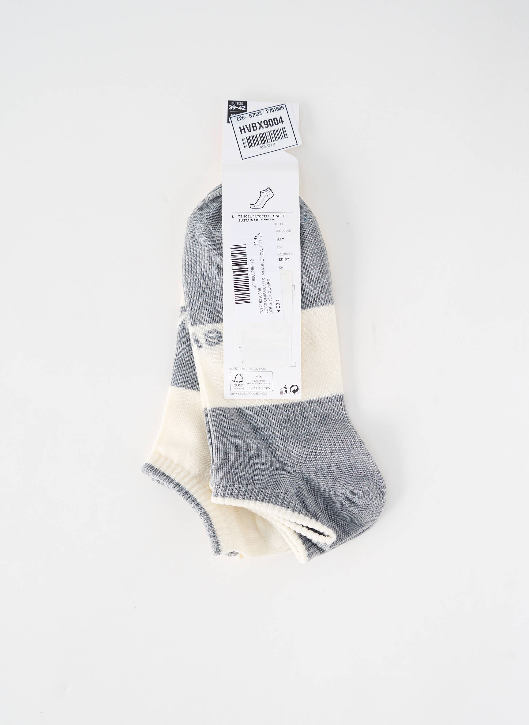 Chaussettes gris LEVI'S femme