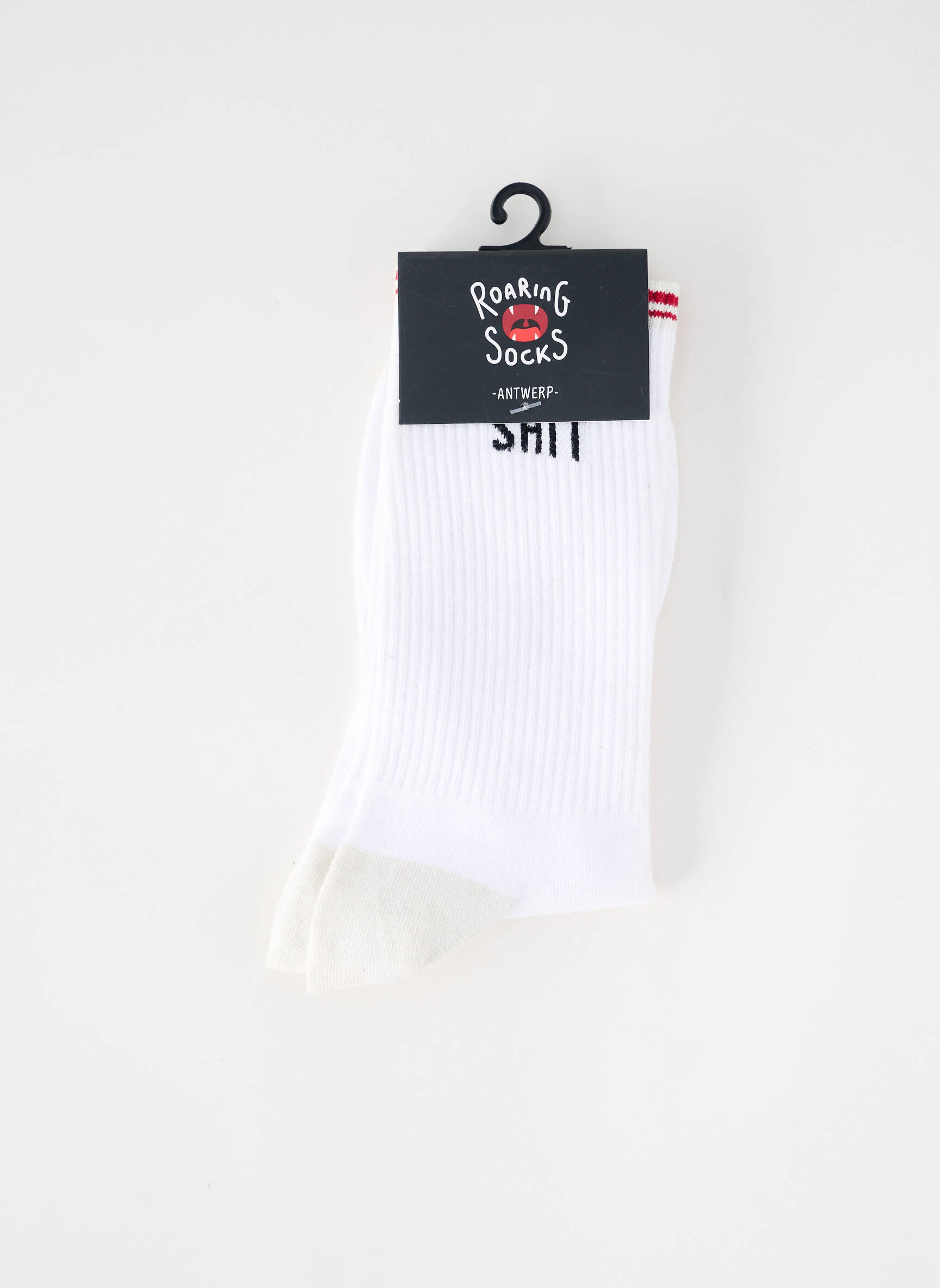 Chaussettes blanc ROARING SOCKS homme