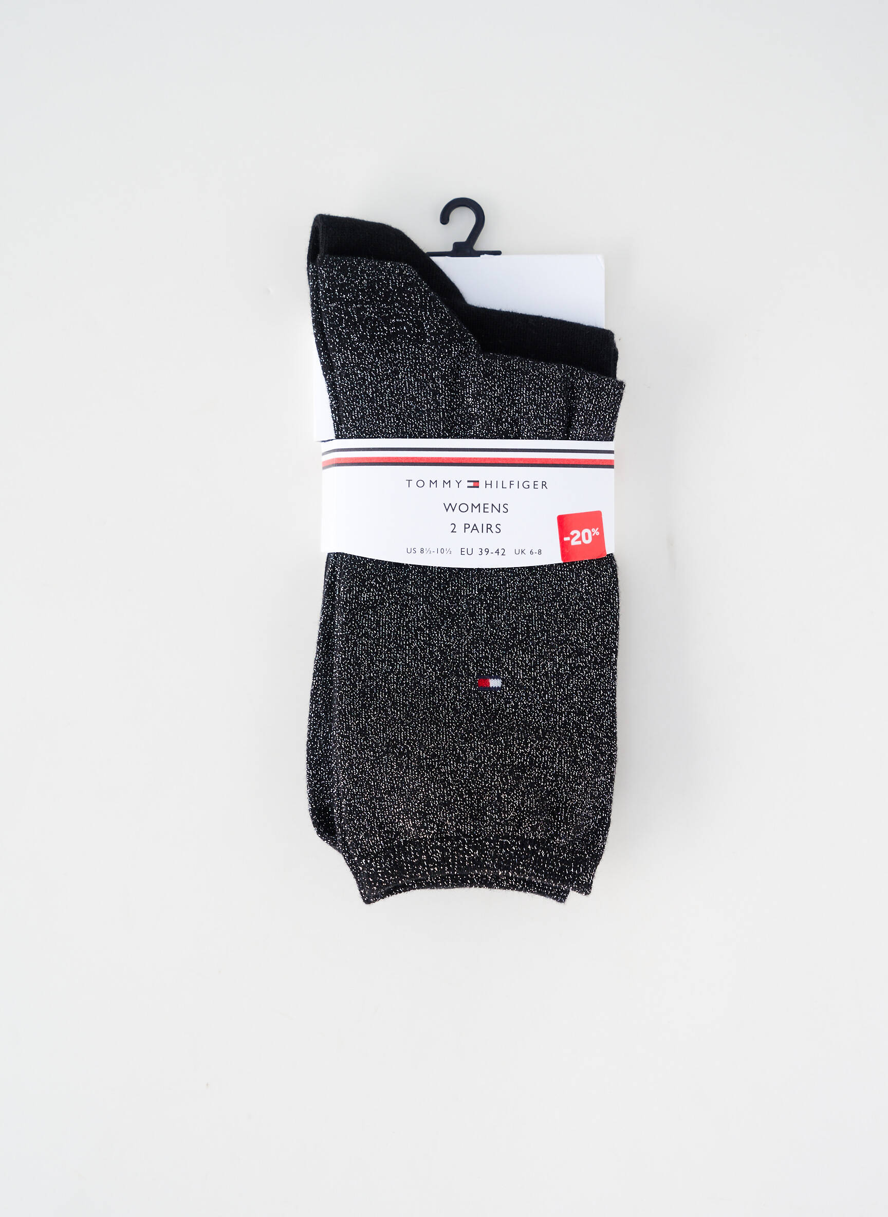 Chaussettes noir TOMMY HILFIGER femme