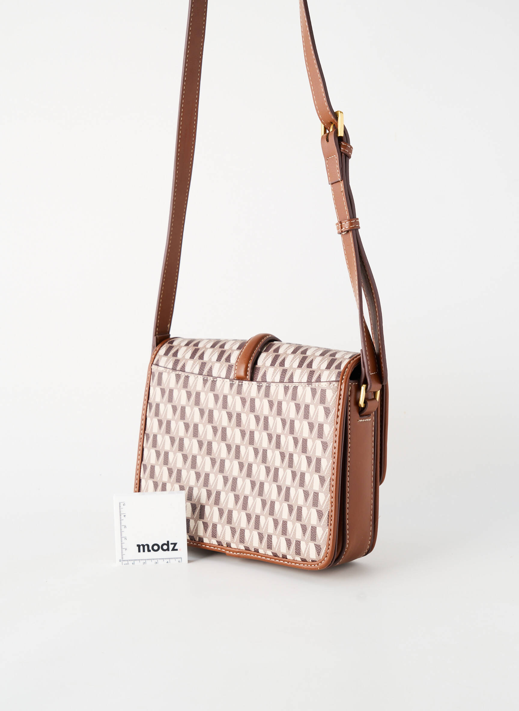 Sac bandoulière marron MANGO femme