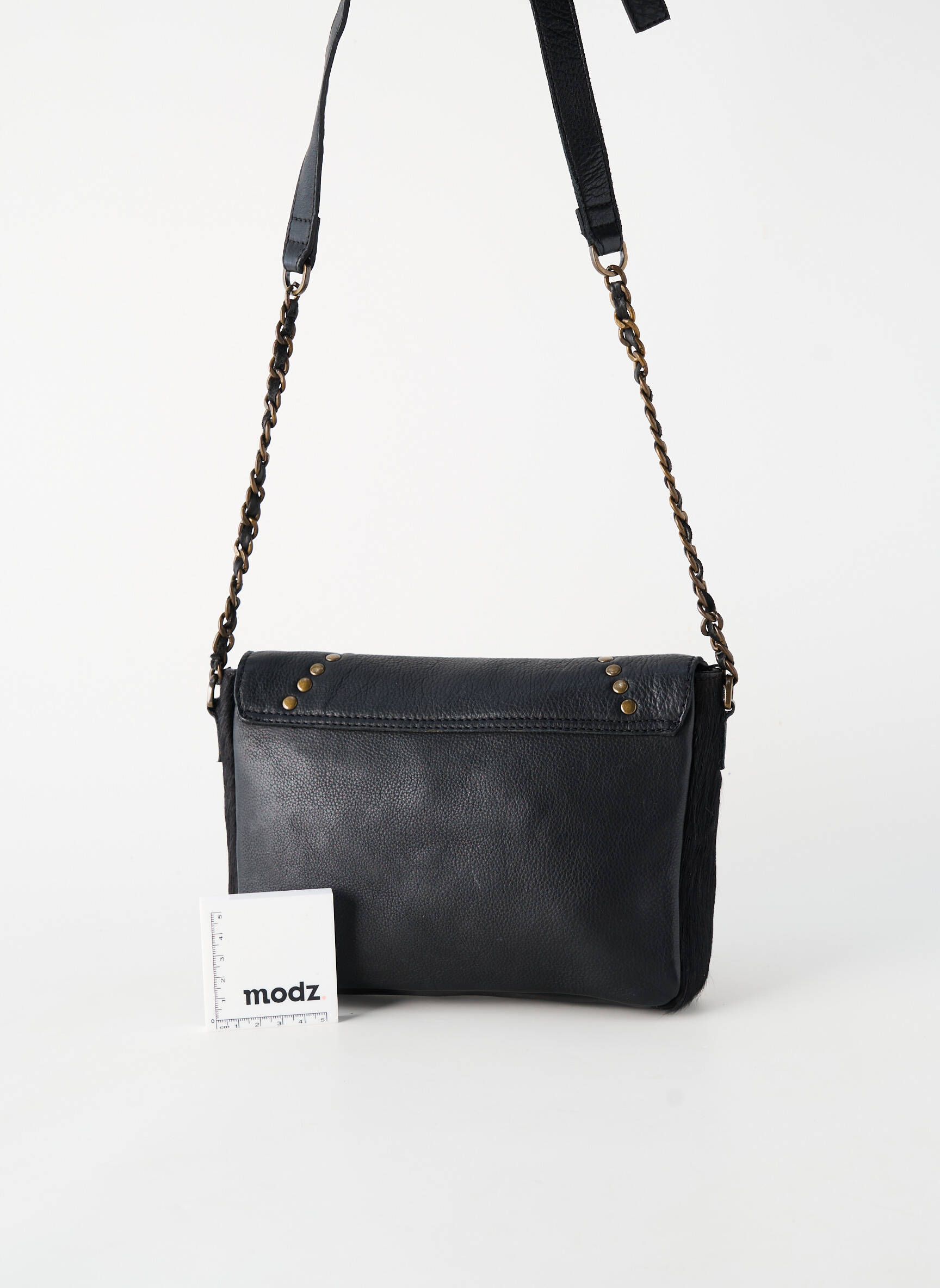 Sac bandoulière noir PIECES femme