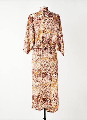 Robe longue beige GOLD & SILVER femme