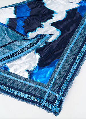 Foulard bleu STREET ONE femme