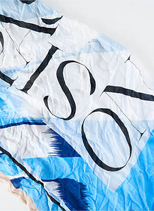 Foulard bleu STREET ONE femme