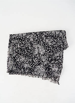 Foulard noir LE TEMPS DES CERISES femme