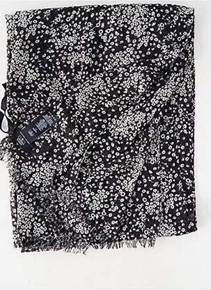 Foulard noir LE TEMPS DES CERISES femme
