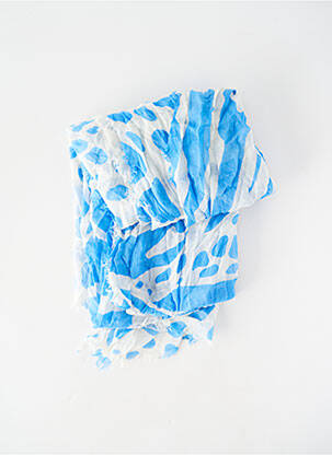 Foulard bleu MOMENT femme