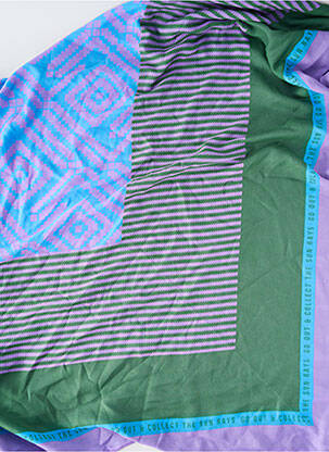 Foulard violet STREET ONE femme