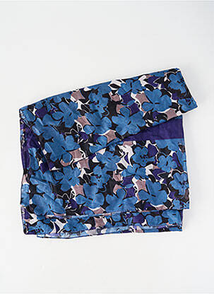 Foulard bleu MORE & MORE femme