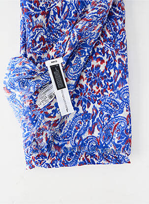 Foulard bleu MANGO femme