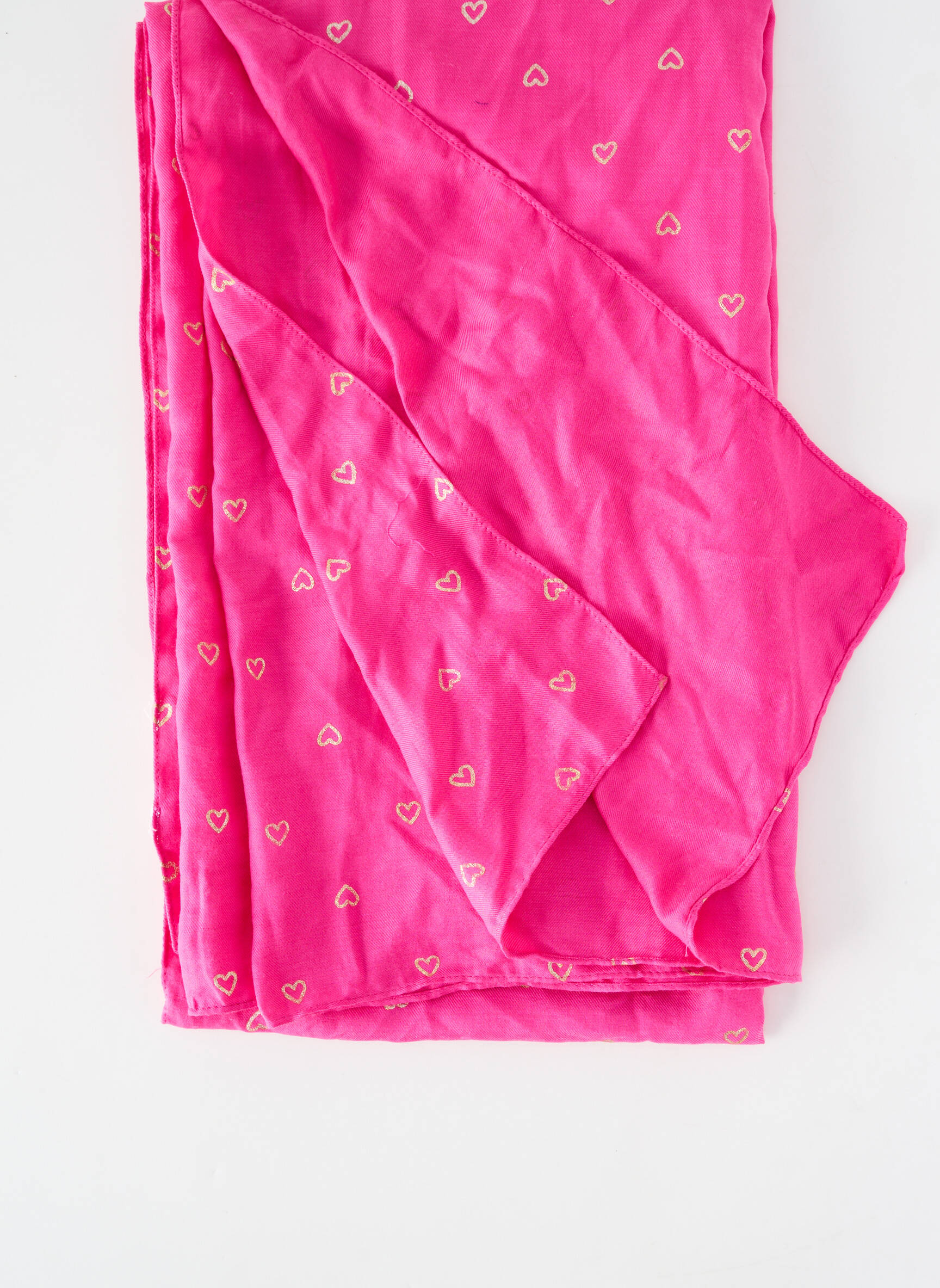Foulard rose NAF NAF femme
