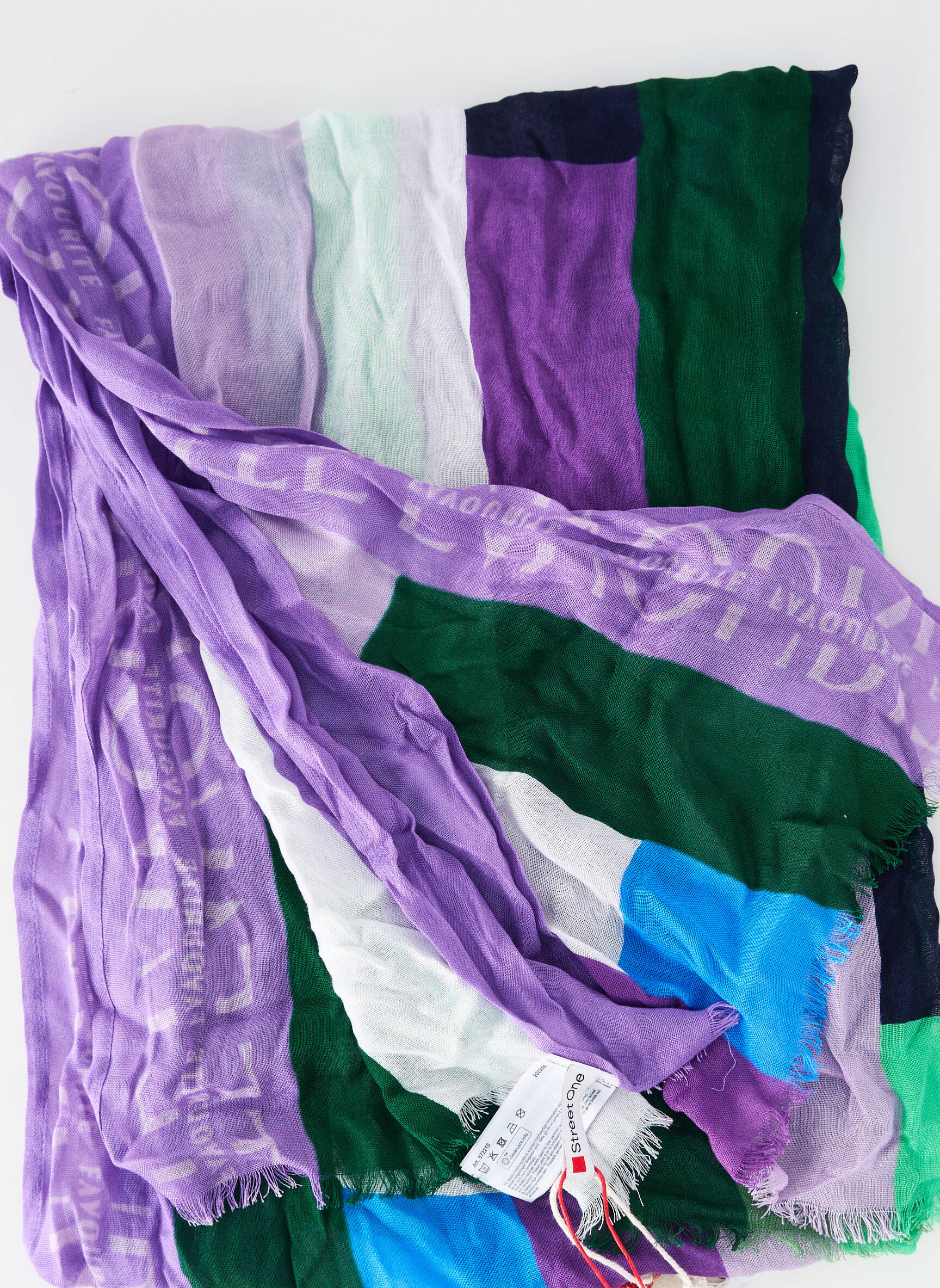 Foulard violet STREET ONE femme
