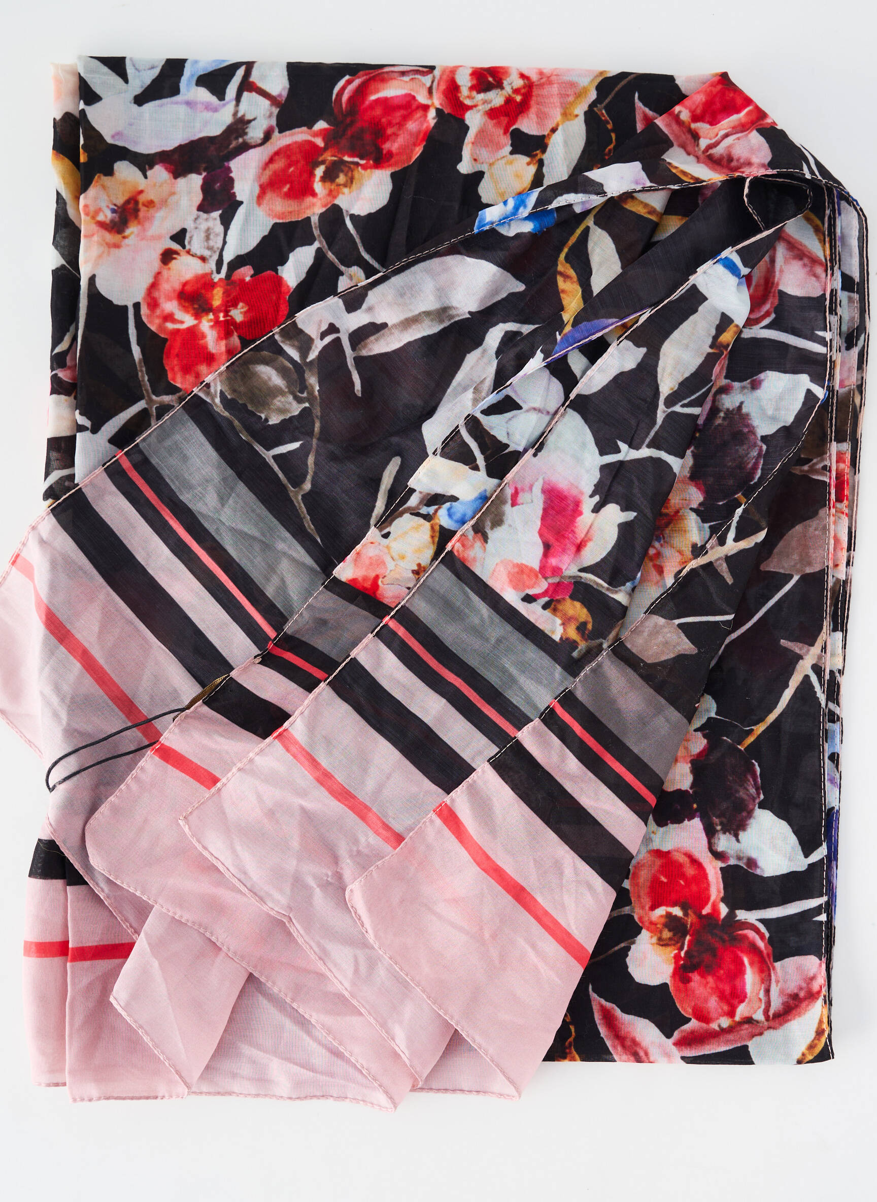 Foulard noir MORE & MORE femme
