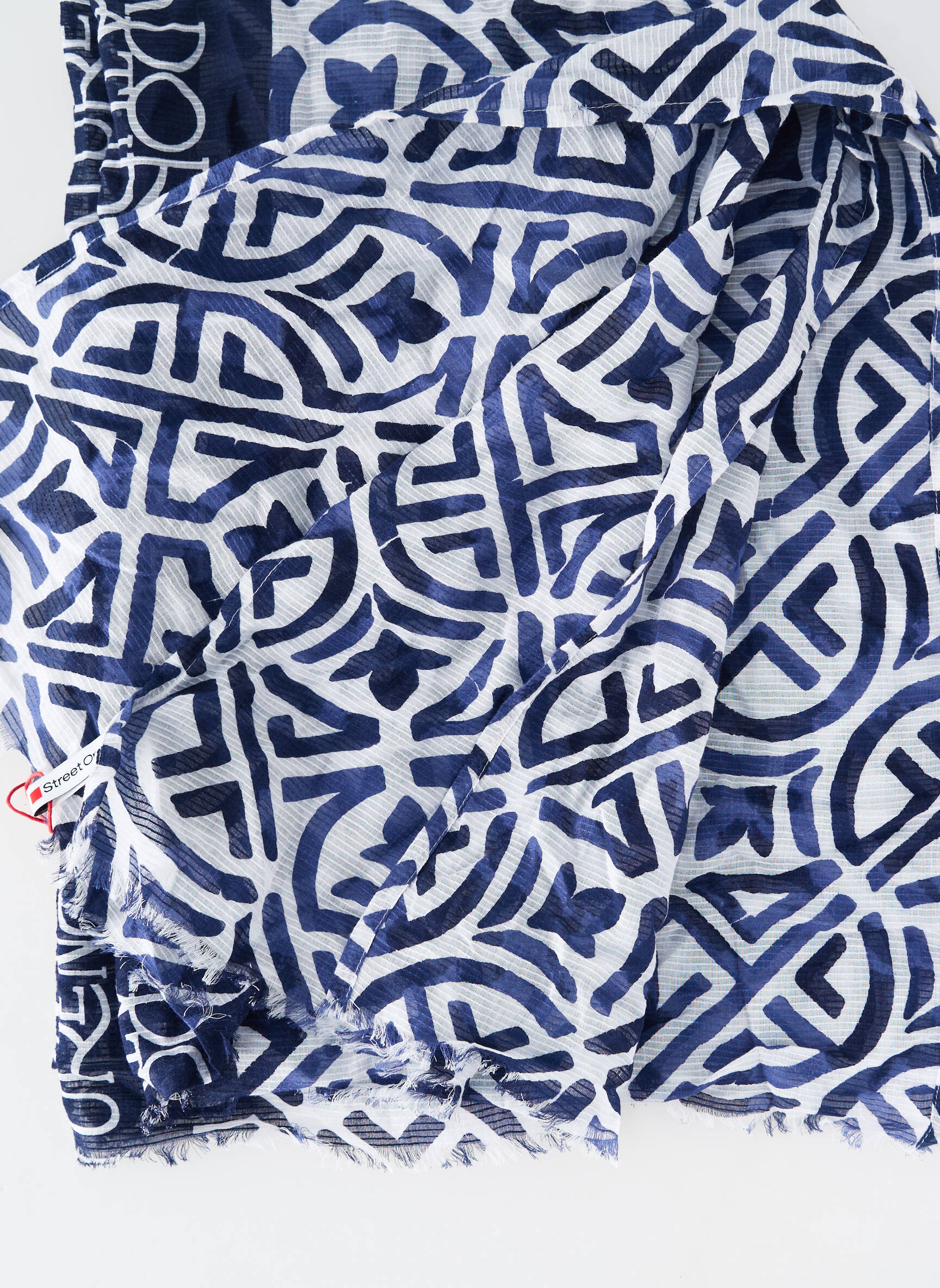 Foulard bleu STREET ONE femme
