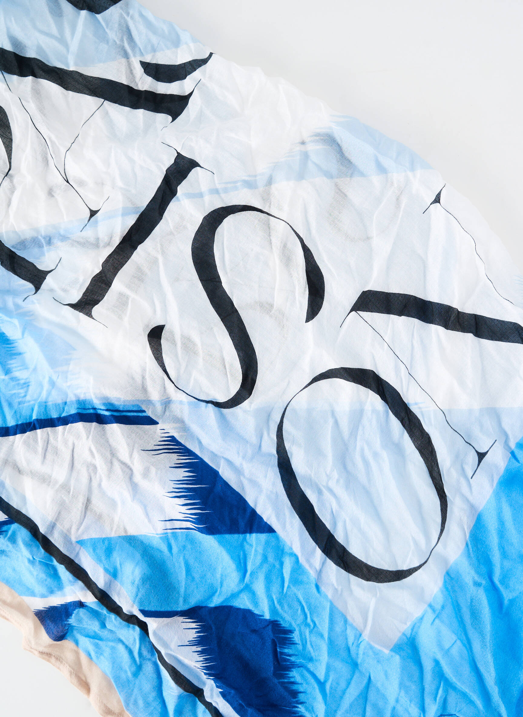 Foulard bleu STREET ONE femme