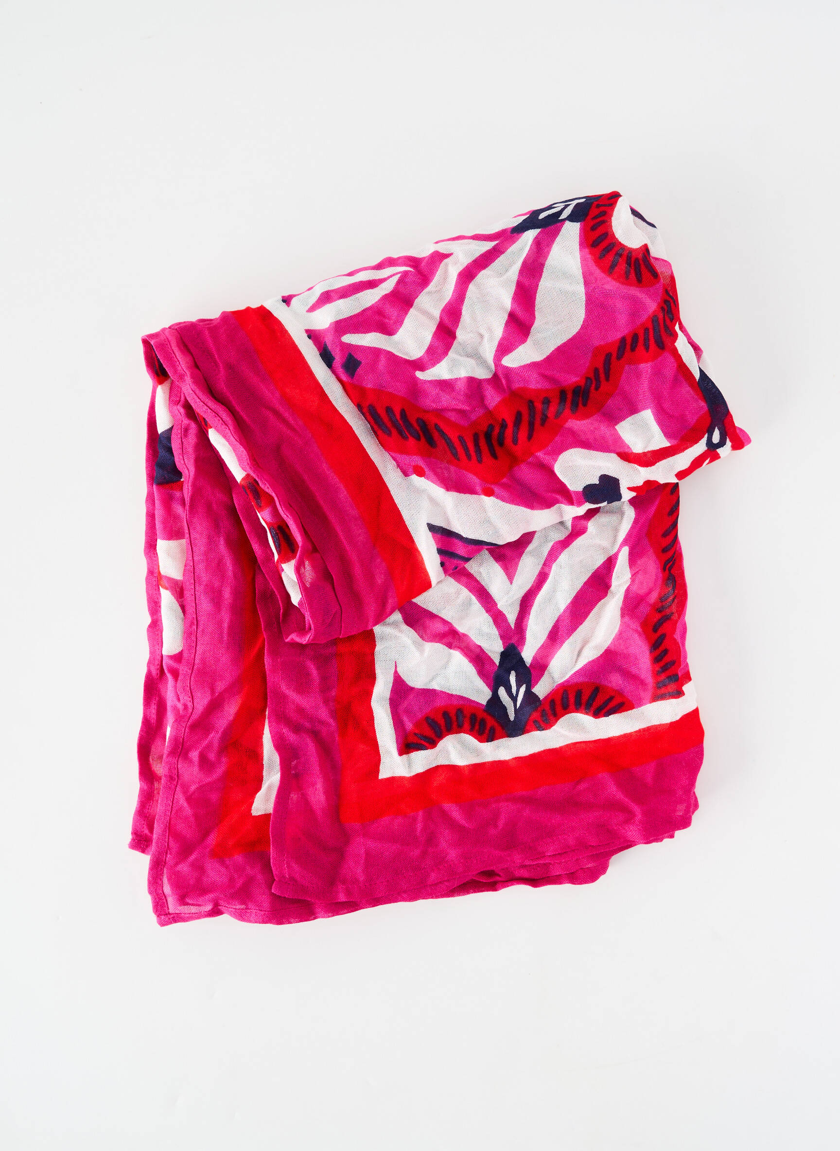 Foulard rose STREET ONE femme