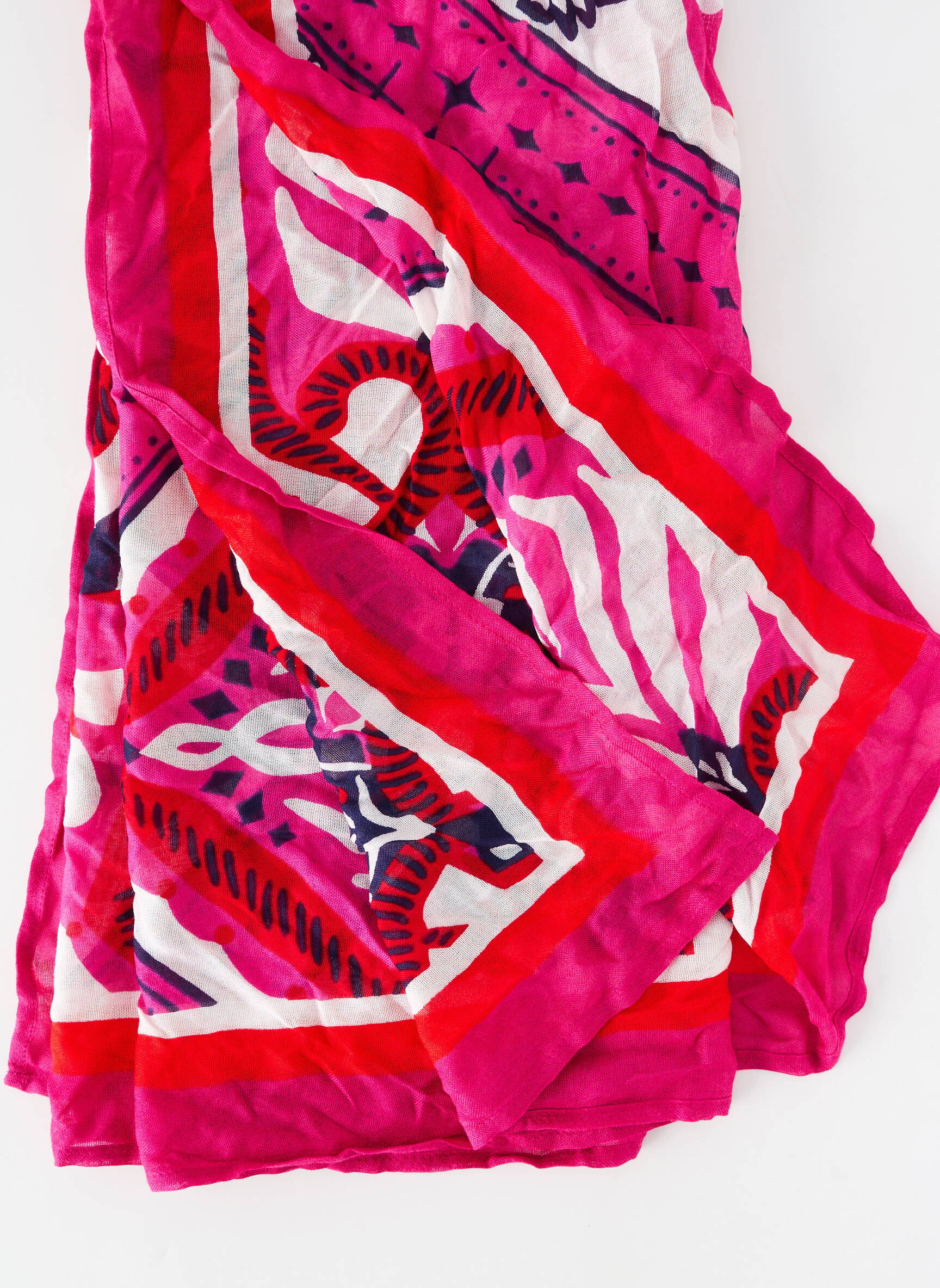 Foulard rose STREET ONE femme