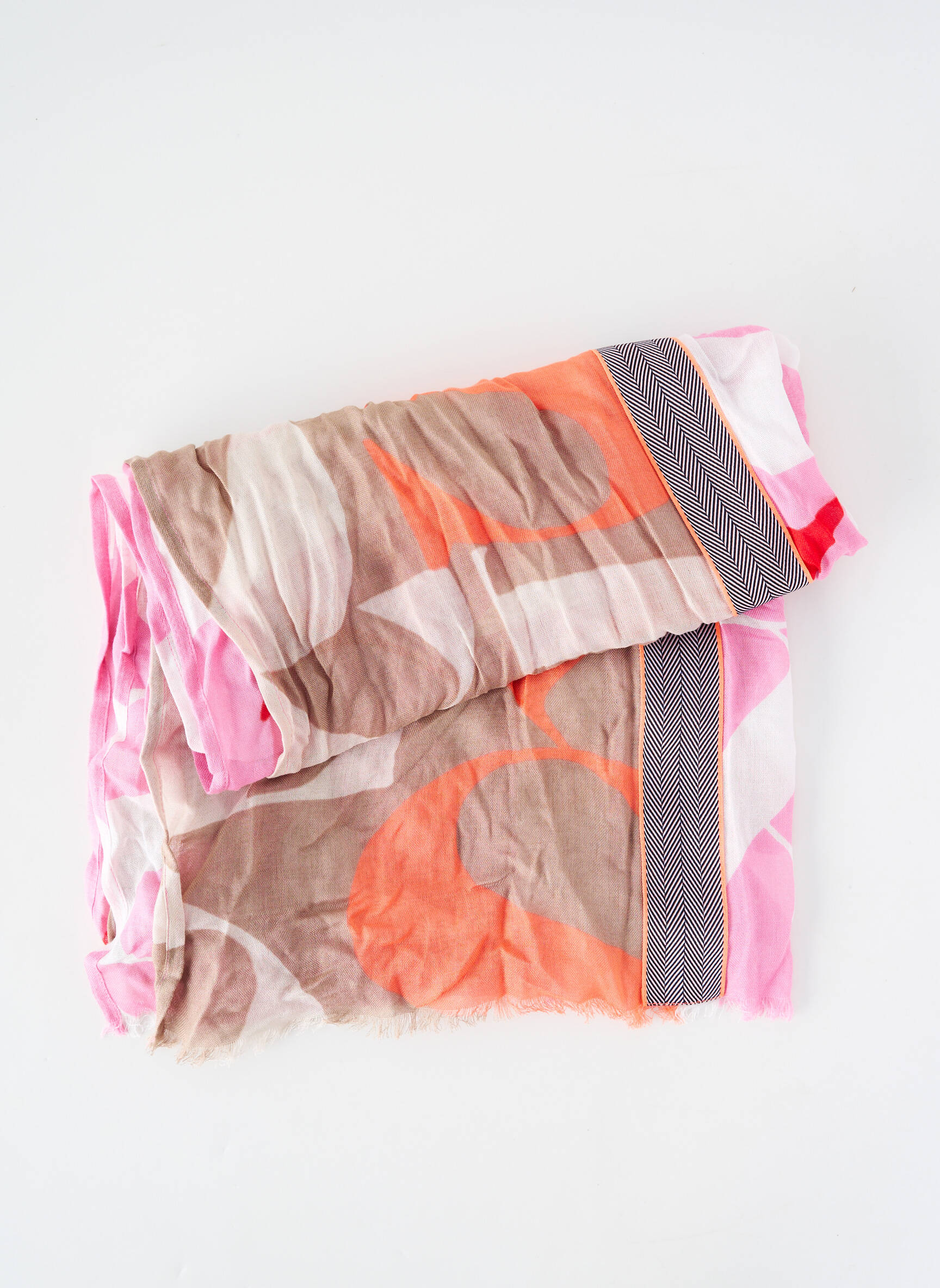 Foulard rose STREET ONE femme