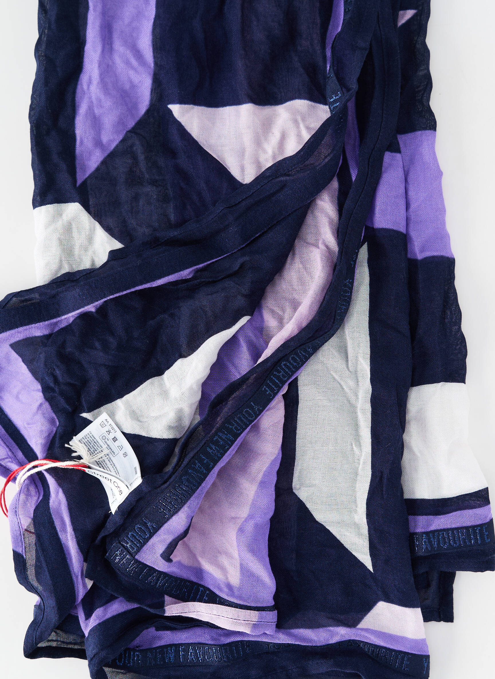 Foulard violet STREET ONE femme