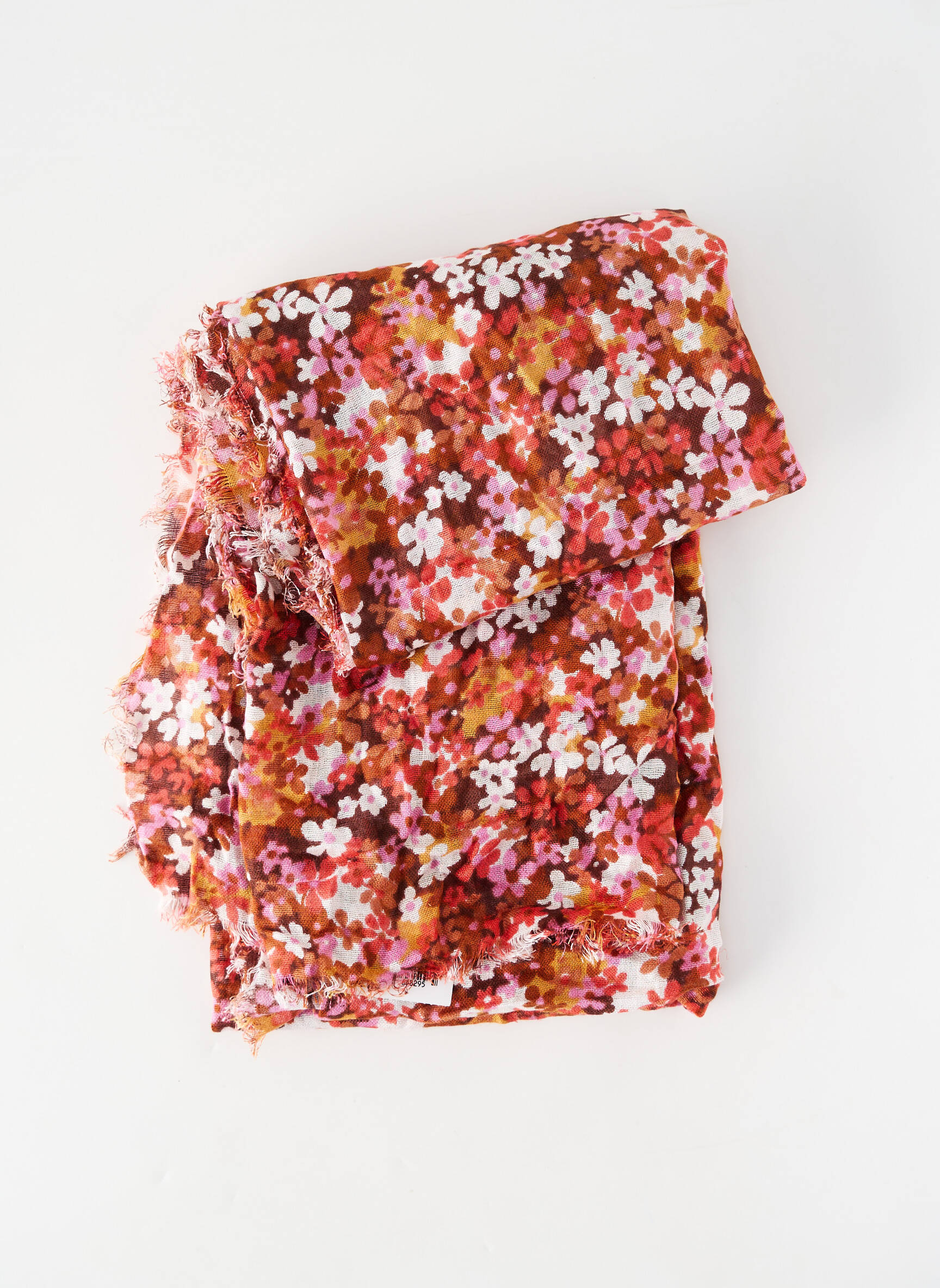 Foulard rose MANGO femme