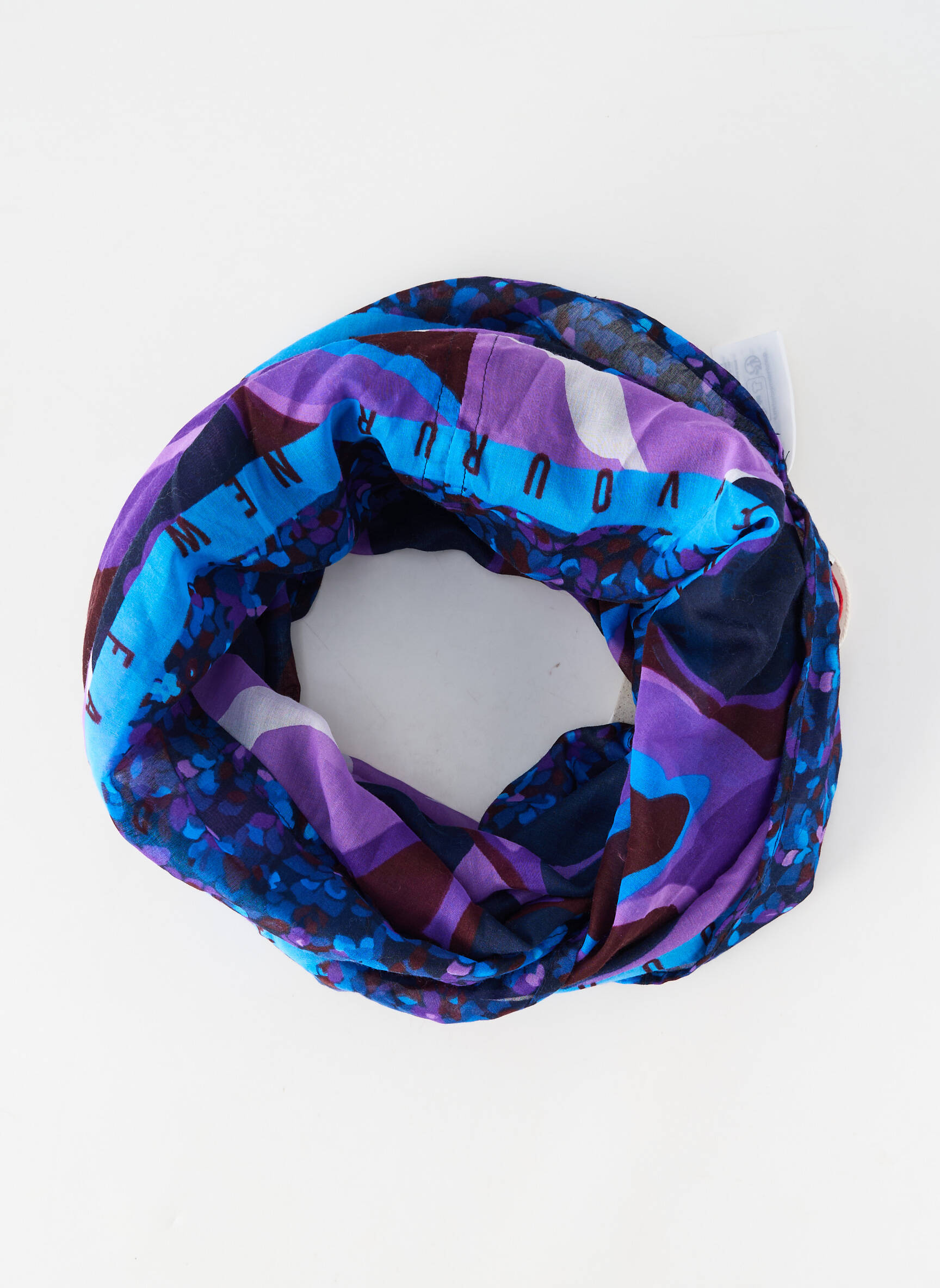 Foulard bleu STREET ONE femme