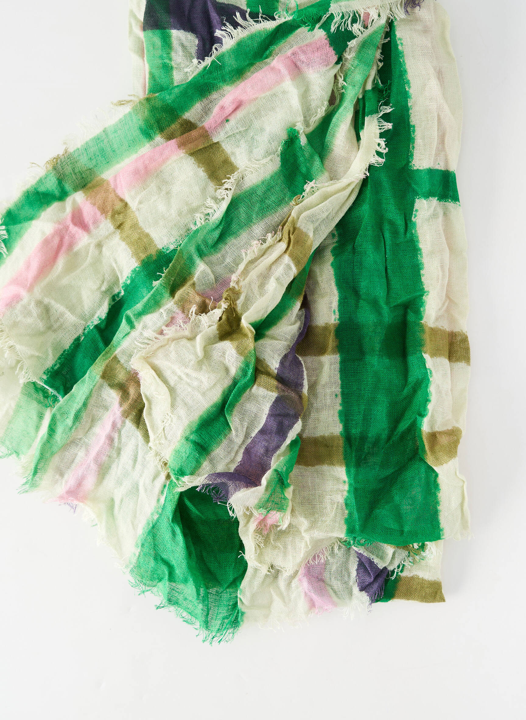 Foulard vert MANGO femme