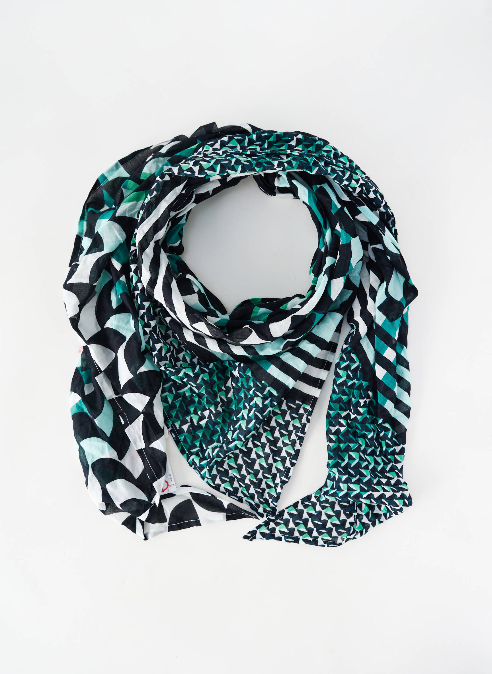 Foulard vert STREET ONE femme