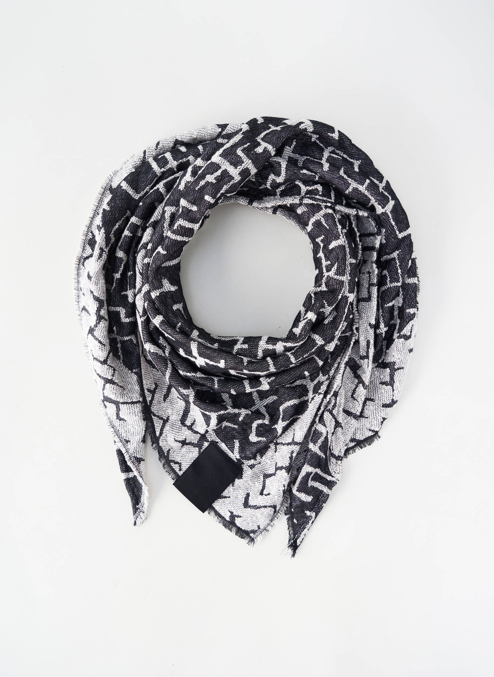 Foulard noir STREET ONE femme