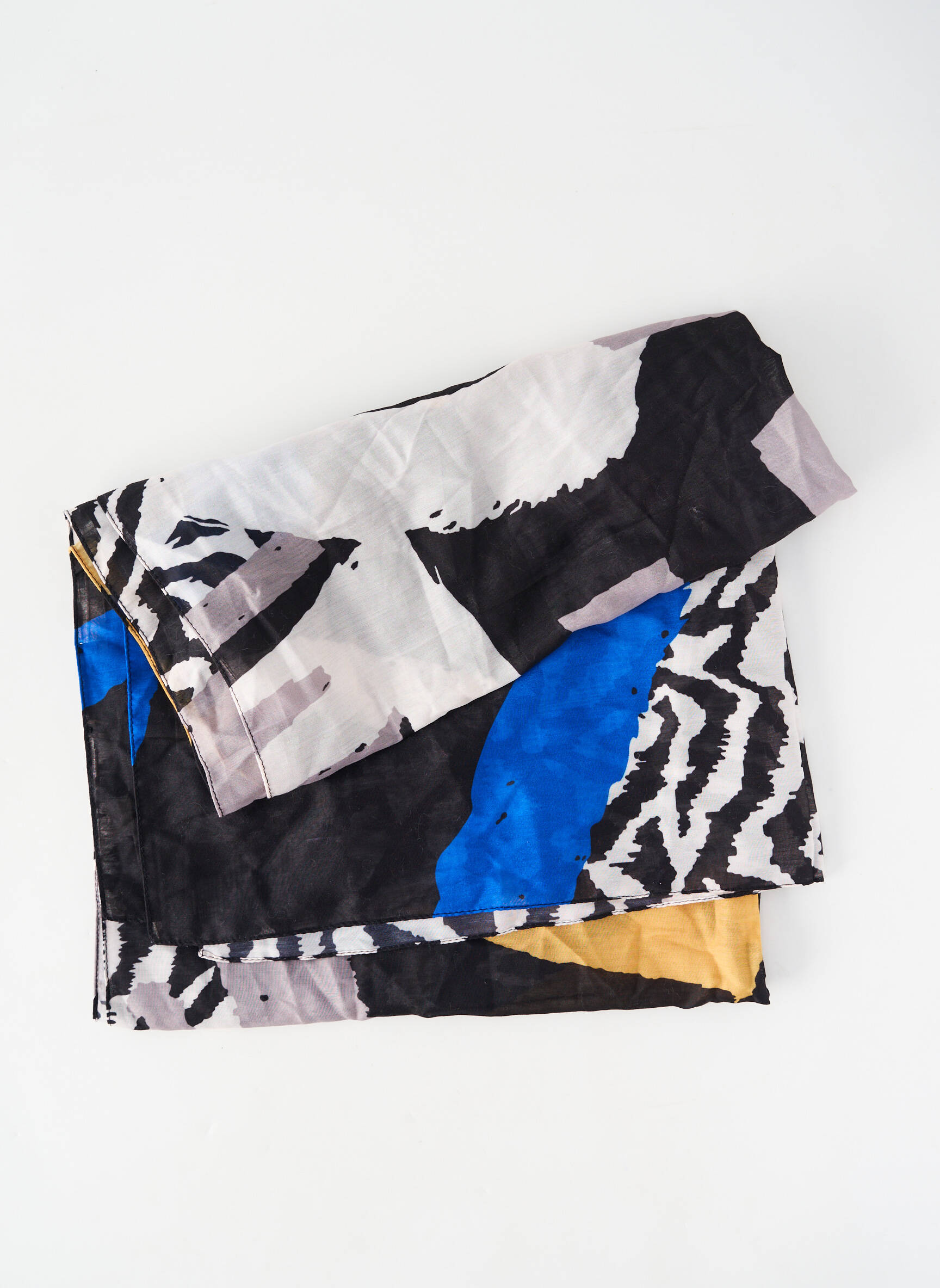 Foulard gris MORE & MORE femme