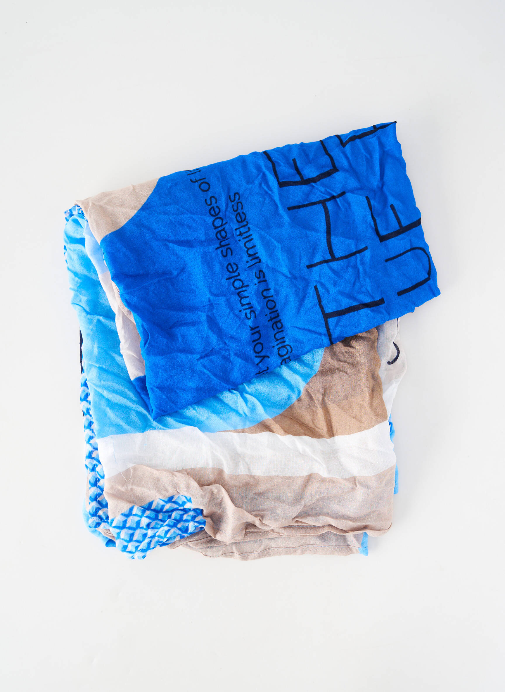 Foulard bleu STREET ONE femme