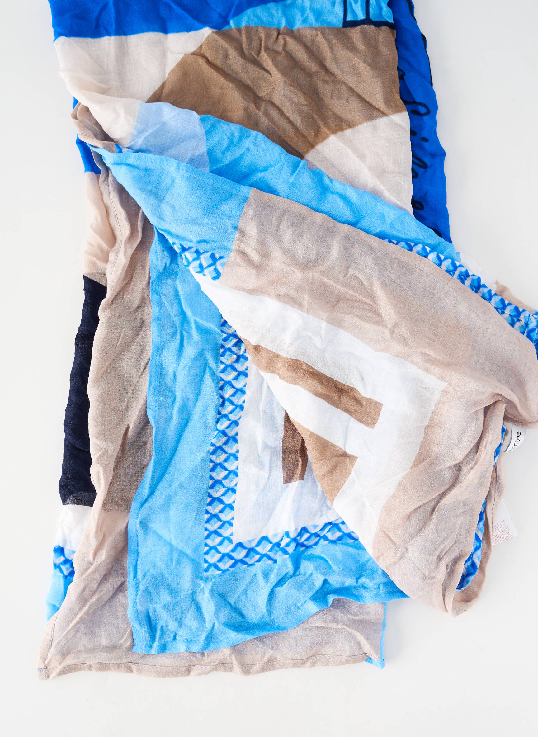 Foulard bleu STREET ONE femme