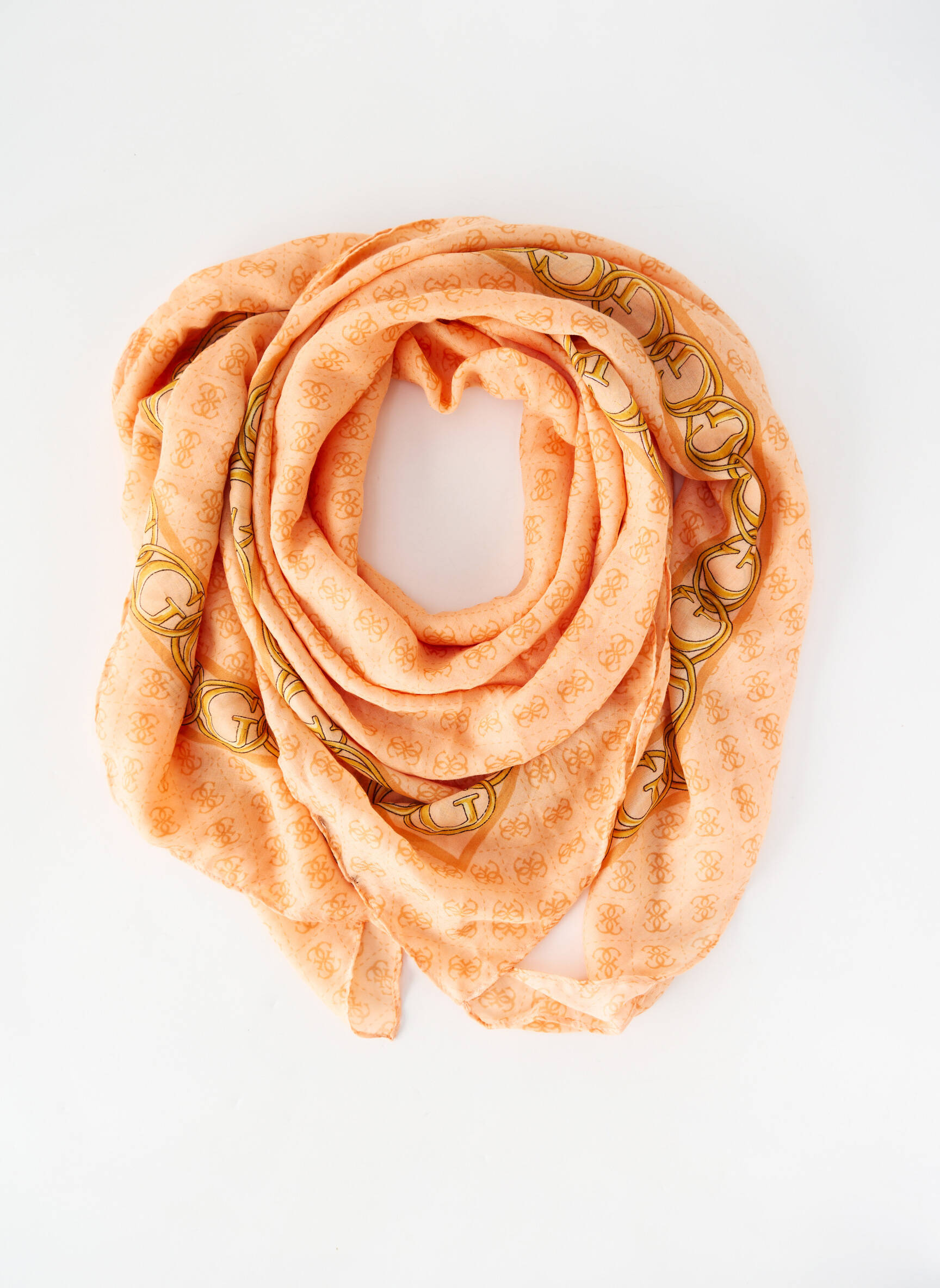 Foulard orange GUESS femme