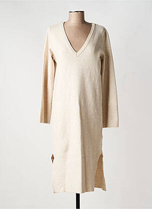 Robe longue beige VILA femme