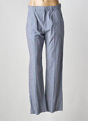 Pantalon chino bleu LAURENCE BRAS femme