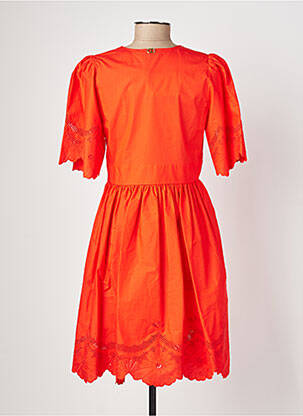 Robe courte orange TWINSET femme