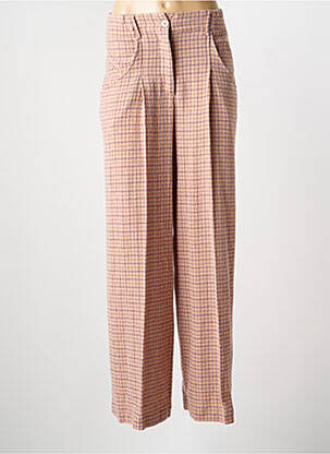 Pantalon large rose MOMONI femme