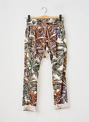 Pantalon slim beige PLEASE femme