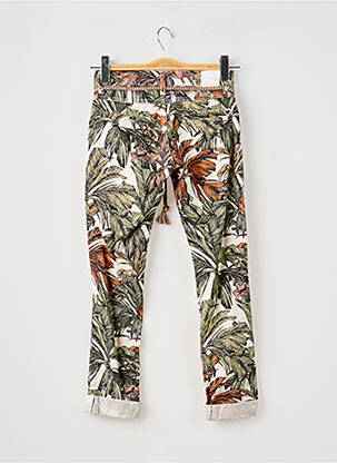 Pantalon slim beige PLEASE femme