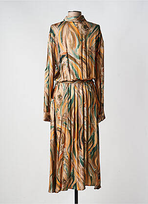 Robe longue multicolore PLEASE femme