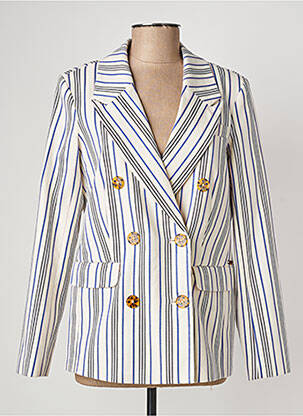 Blazer bleu SCOTCH & SODA femme
