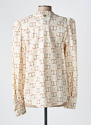 Chemise manches longues beige TWINSET femme